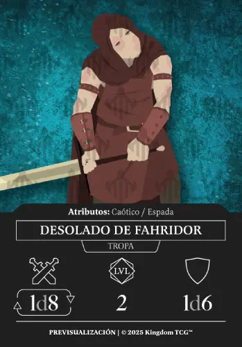 DESOLADO DE FAHRIDOR