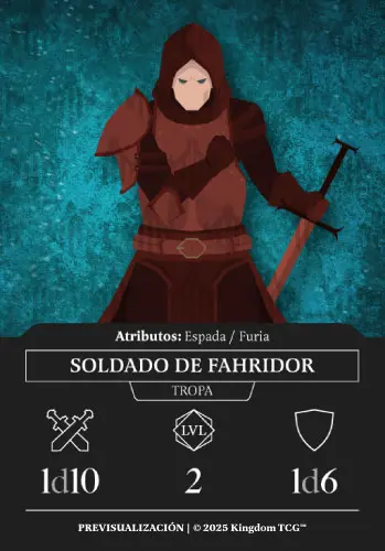 SOLDADO DE FAHRIDOR