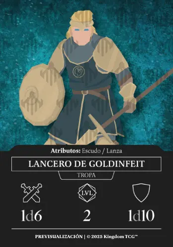 LANCERO DE GOLDINFEIT