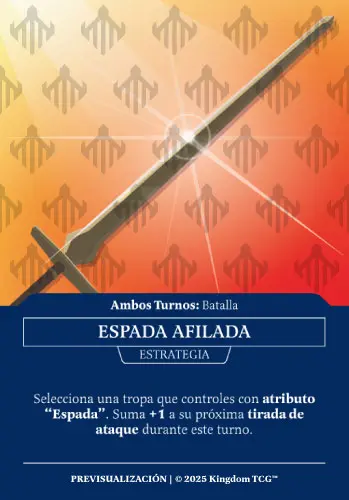 ESPADA AFILADA