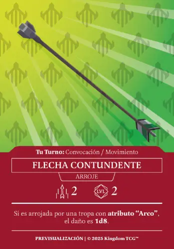 FLECHA CONTUNDENTE