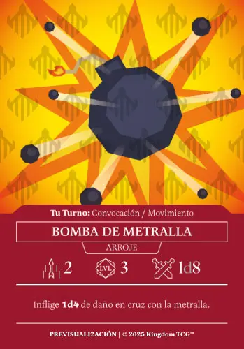 BOMBA DE METRALLA