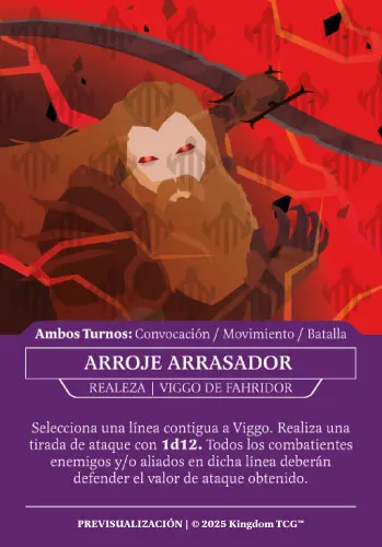 ARROJE ARRASADOR