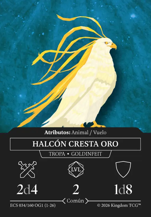 HALCÓN CRESTA ORO