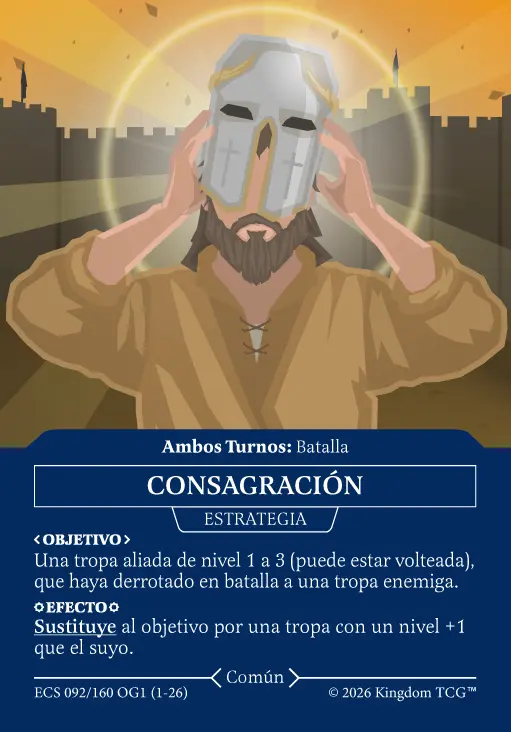 CONSAGRACIÓN