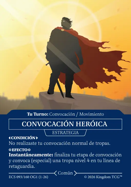 CONVOCACIÓN HERÓICA