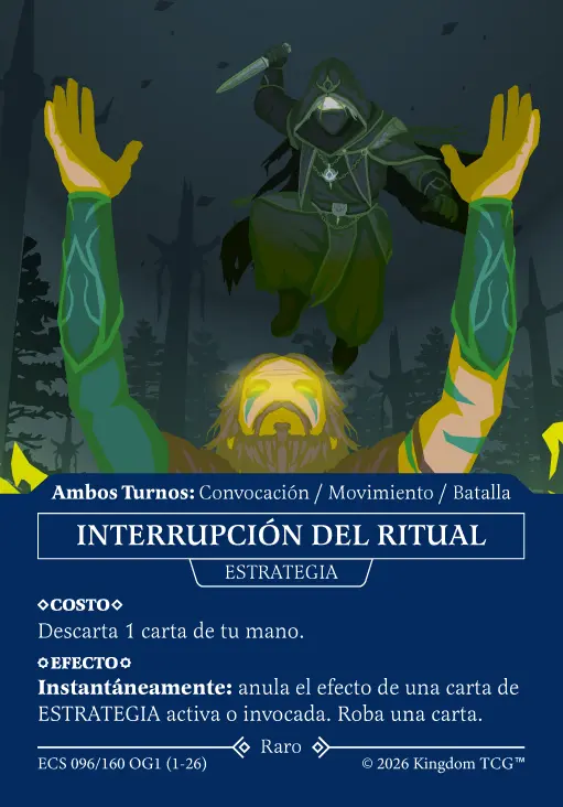 INTERRUPCIÓN DEL RITUAL
