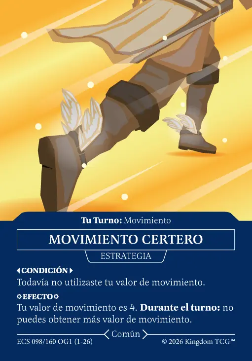 MOVIMIENTO CERTERO
