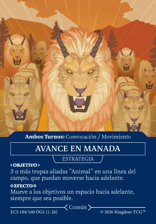 AVANCE EN MANADA