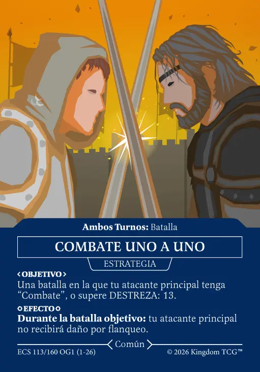 COMBATE UNO A UNO
