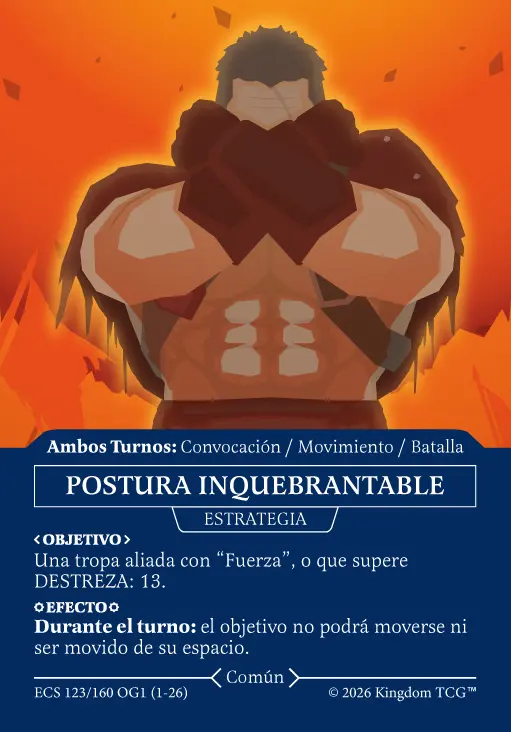 POSTURA INQUEBRANTABLE