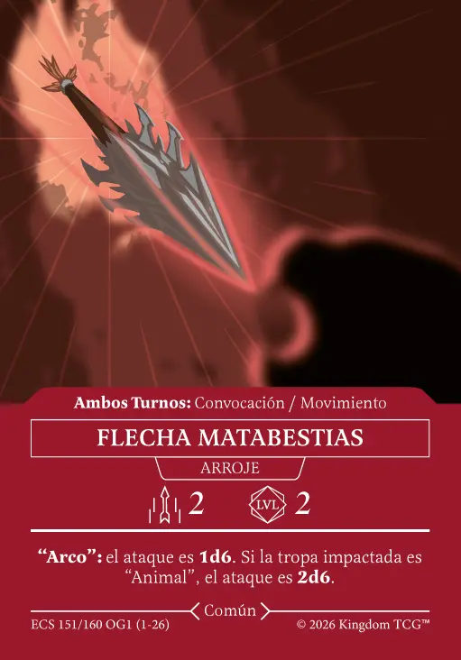FLECHA MATABESTIAS