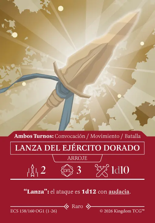 LANZA DEL EJÉRCITO DORADO